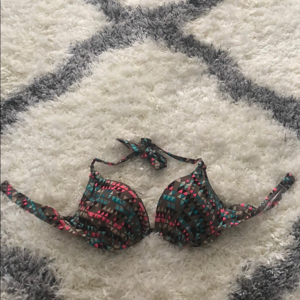 Body Glove geometric Bikini Top, Size S